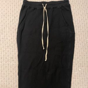 Rick Owens Drkshdw Drawstring Skirt